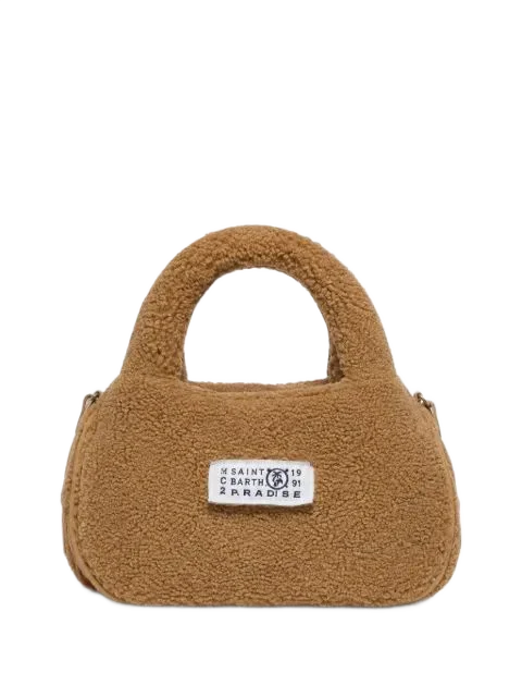 MM6 Maison Margiela Kids 로고 패치 토트백