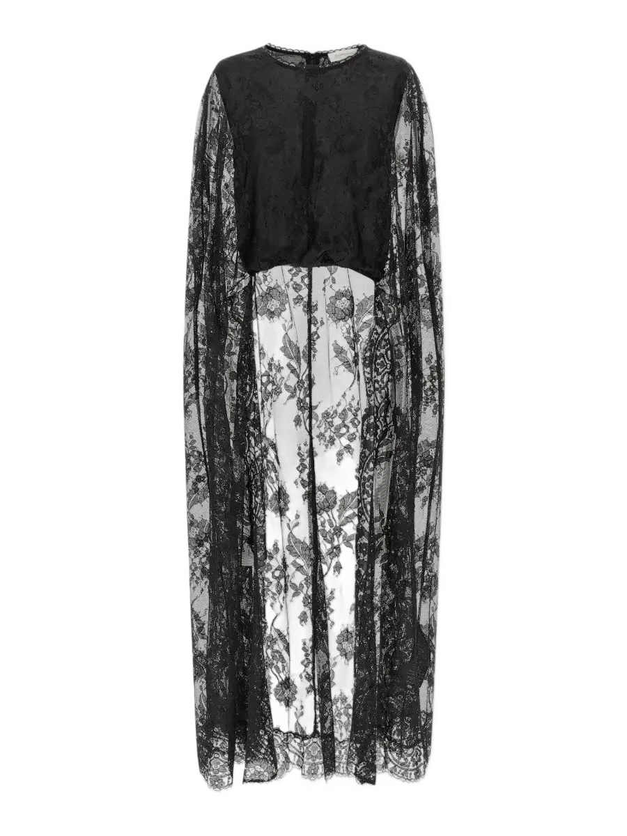 ZIMMERMANN 레이스 크롭 케이프 탑
