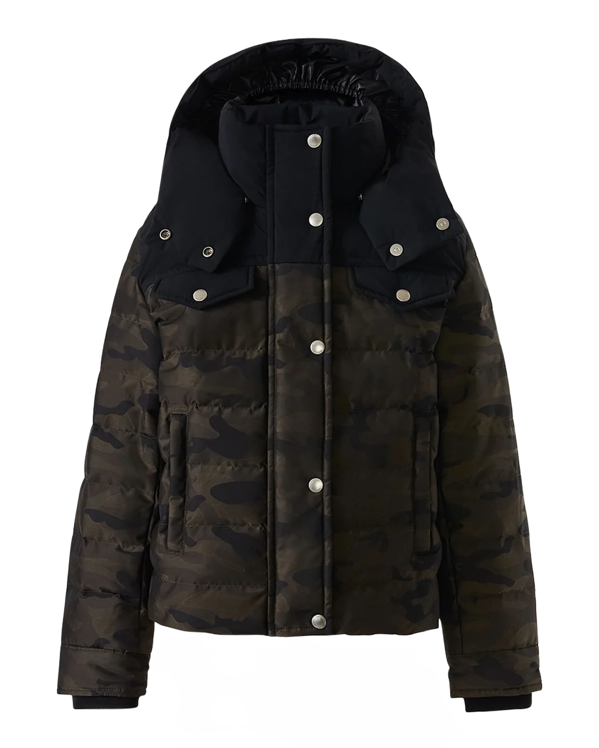 MACKAGE 아드리엘 후드 카모 다운 자켓 2-6