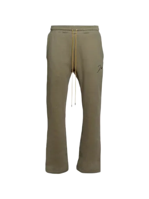 Rhude 클래식 드로스트링 트랙 팬츠