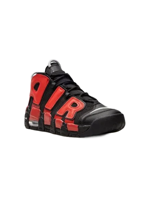 Nike Kids 에어 모어 업템포 하이탑 스니커즈