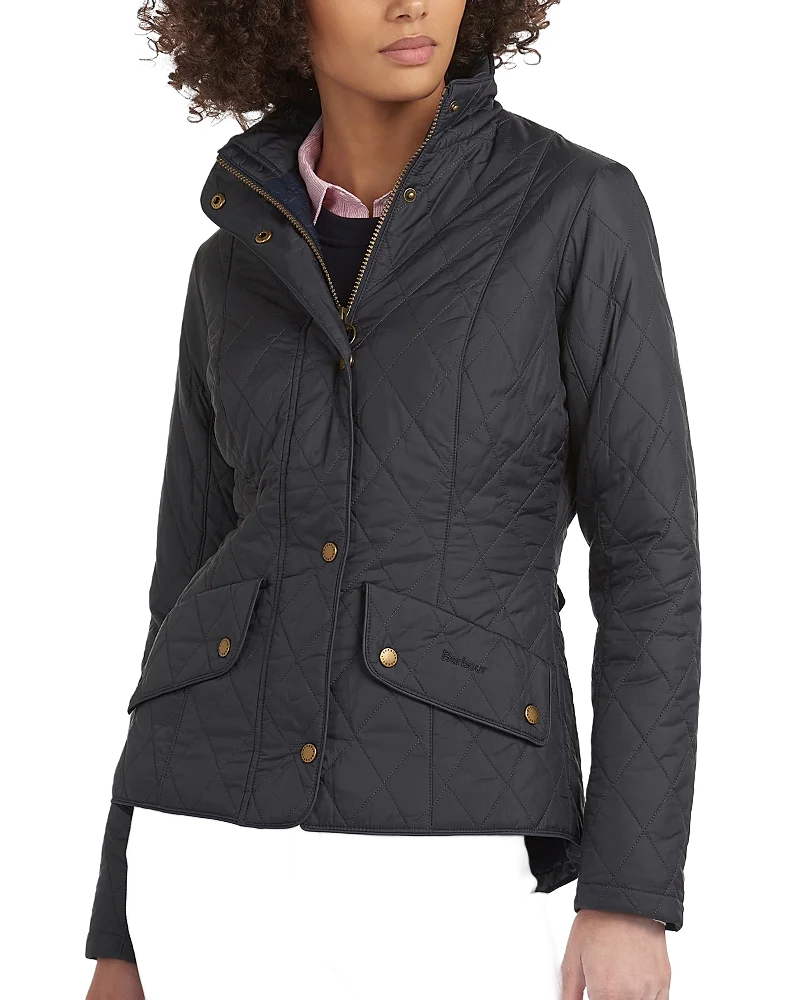 BARBOUR 플라이웨이트 카발리 퀼티드 자켓