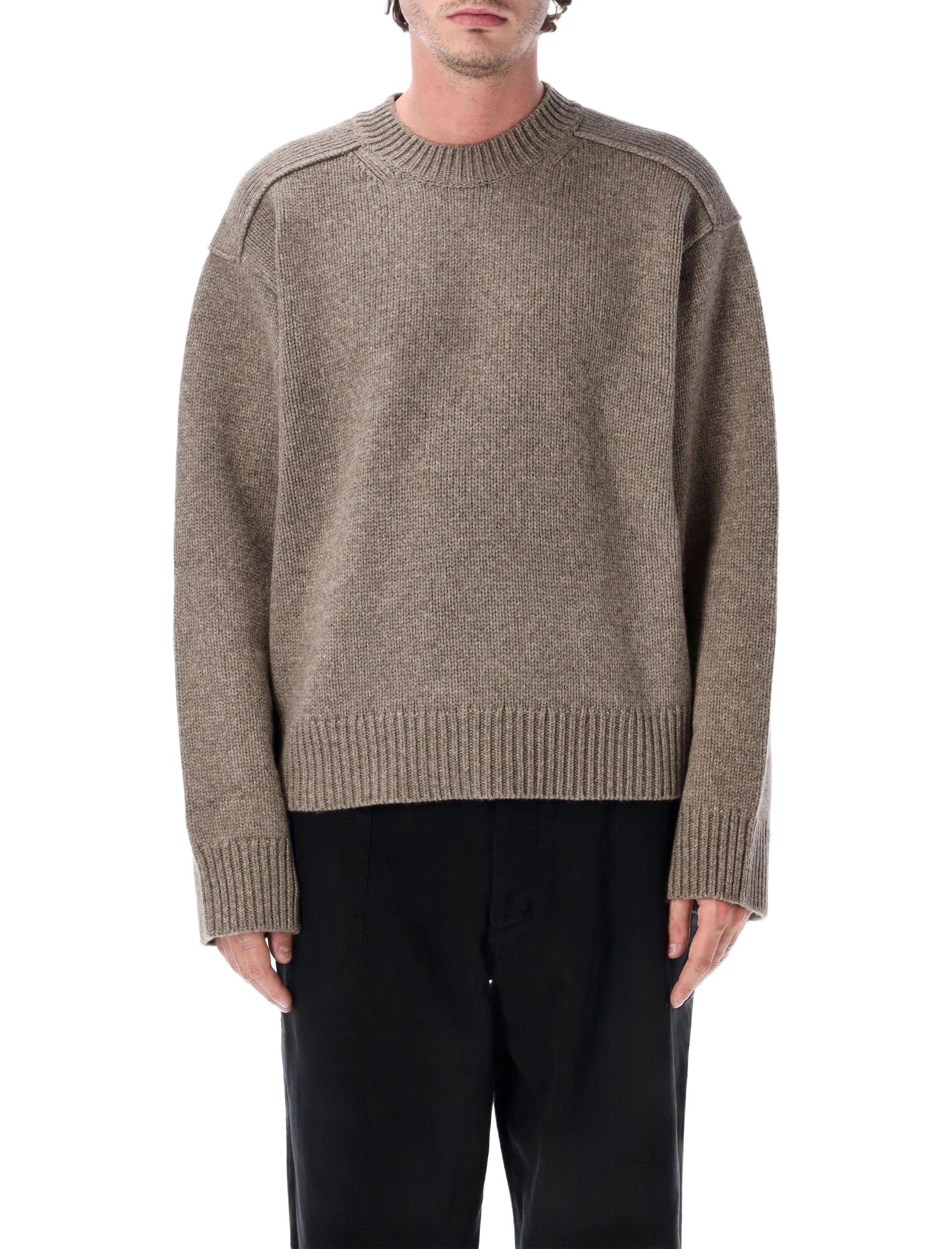 Studio Nicholson 리브드 크루넥 스웨터