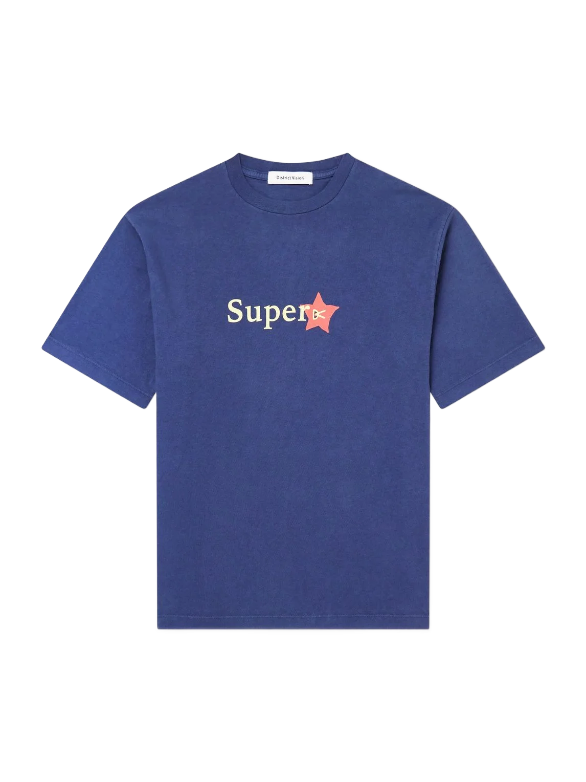 DISTRICT VISION 캘리포니아 프린트 코튼 저지 티셔츠