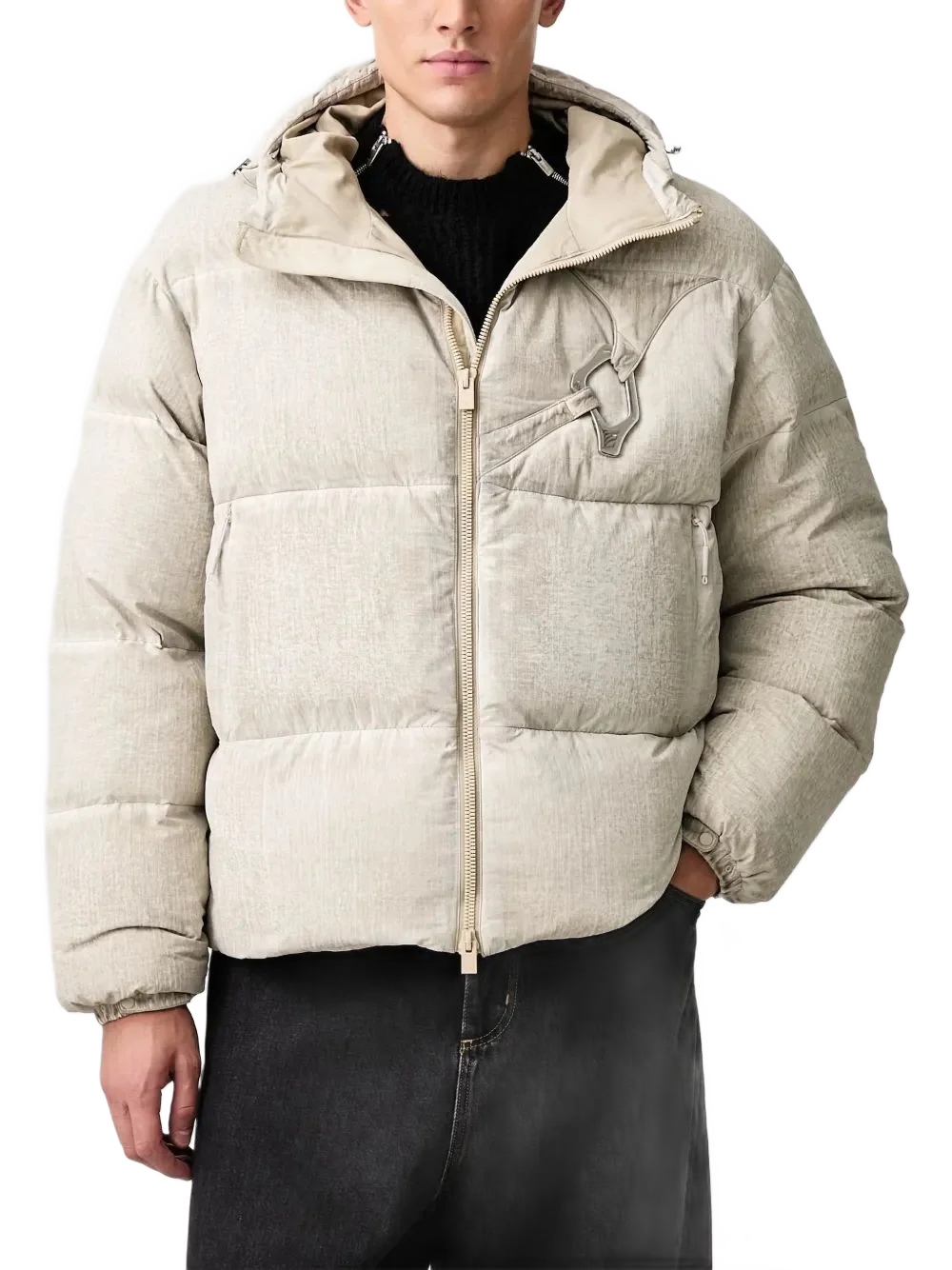 HELIOT EMIL  카라비너 후드 퍼프 자켓