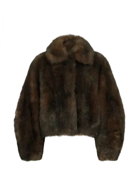 BRUNELLO CUCINELLI 소프트 셔링 아우터 자켓