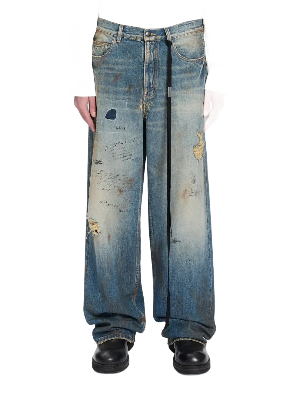 Ann Demeulemeester 에반 디스트로이드 진