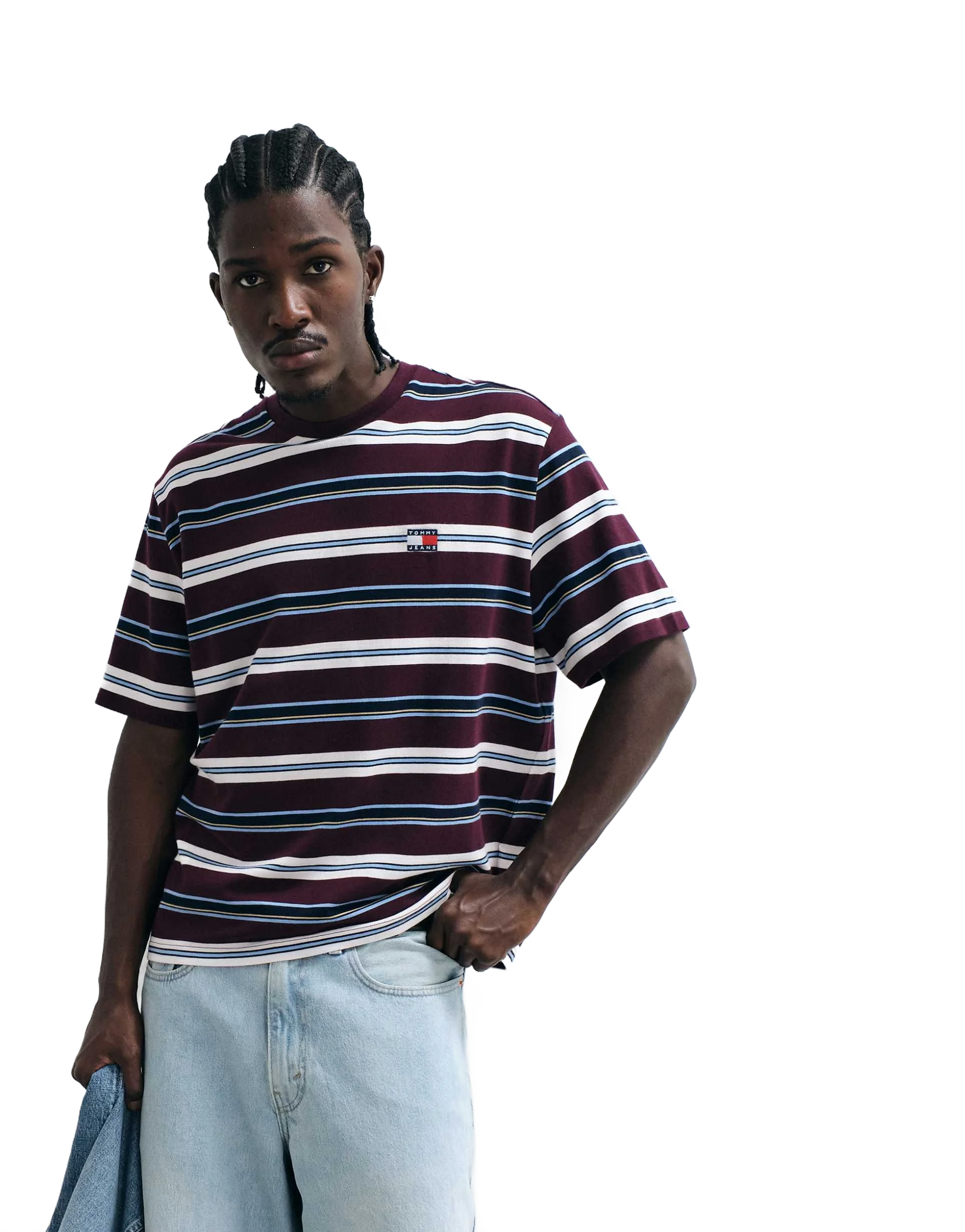 Tommy Jeans 배지 로고 티셔츠
