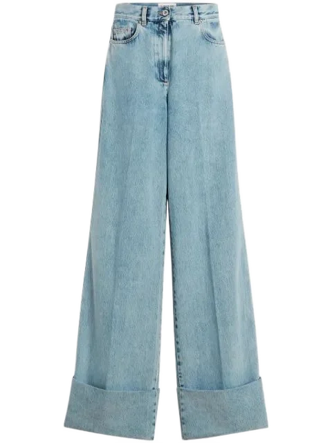 LANVIN 와이드 레그 진