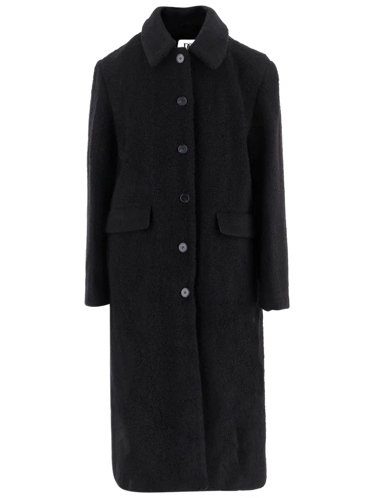BY MALENE BIRGER 텍스처드 싱글 브레스트 코트