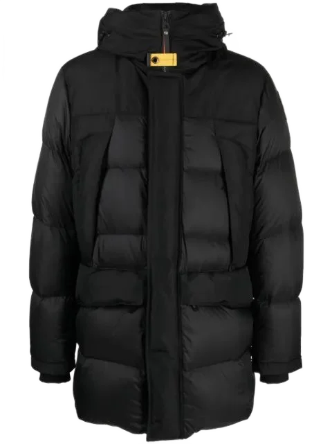 PARAJUMPERS 로고 패치 패딩 자켓