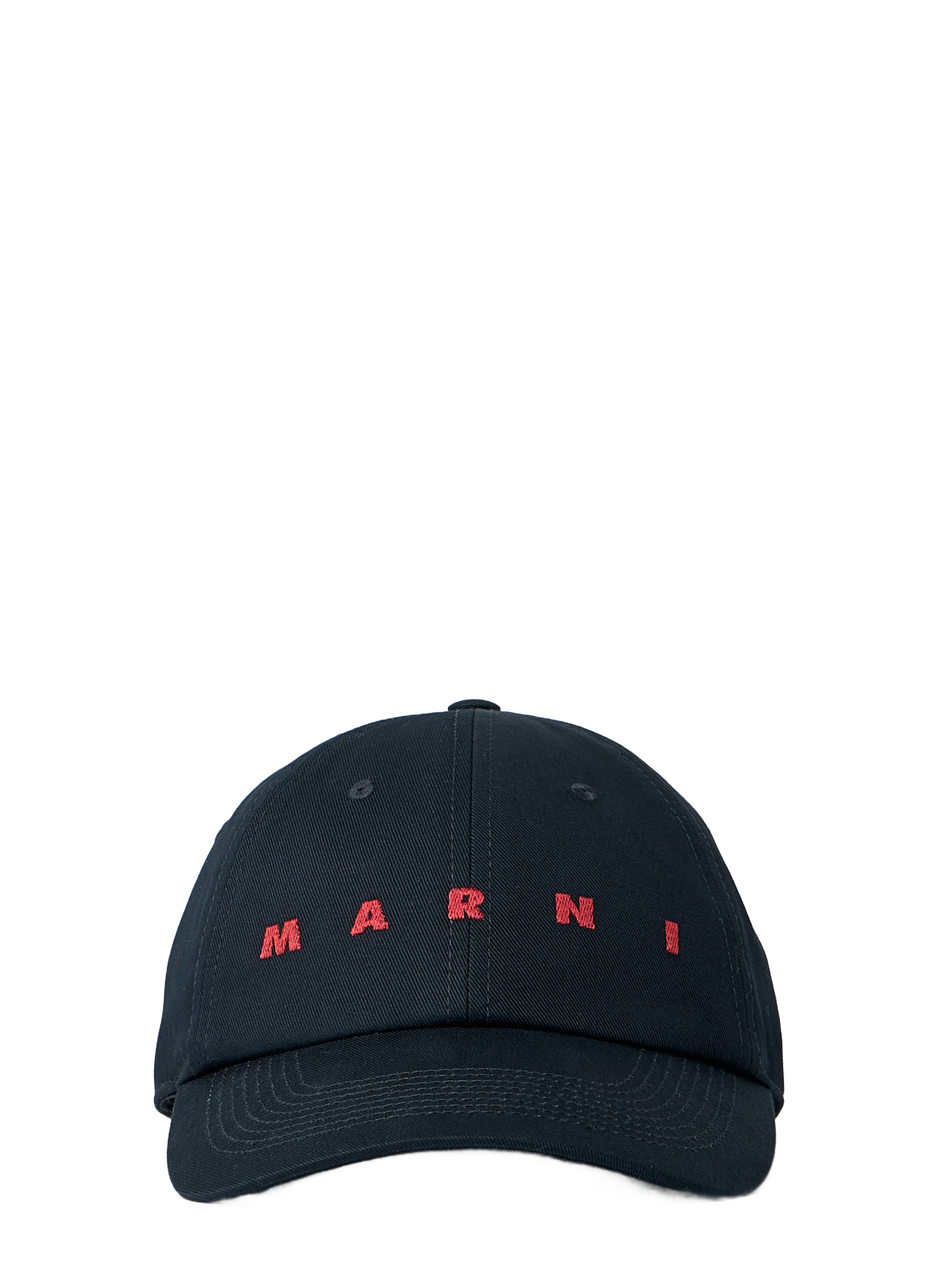 MARNI 로고 모티프 야구 모자