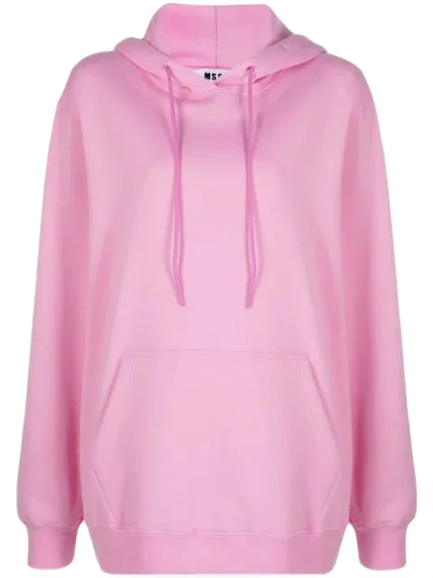 MSGM 드로스트링 코튼 후드티
