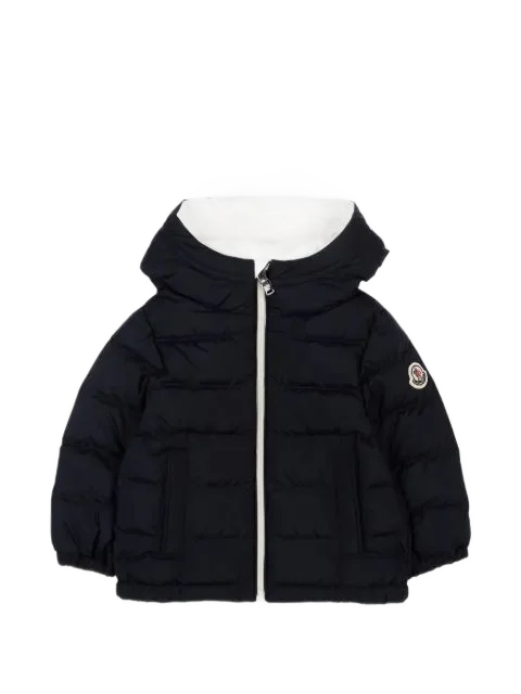 Moncler Enfant 브래너크 후드 퀼팅 자켓