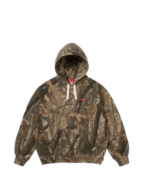 Supreme 스몰 박스 프린트 후드티