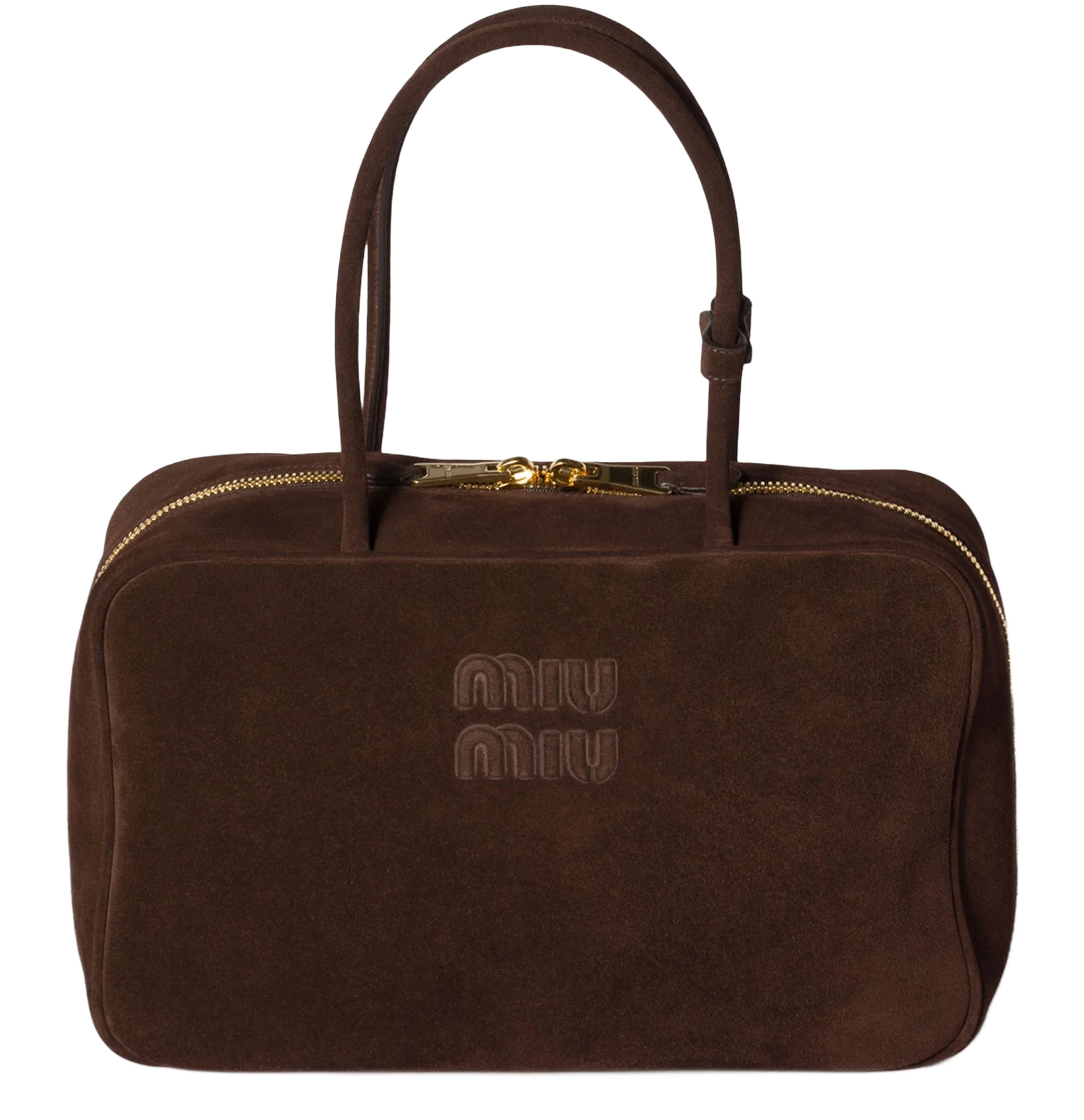 MIU MIU 가죽 보 백