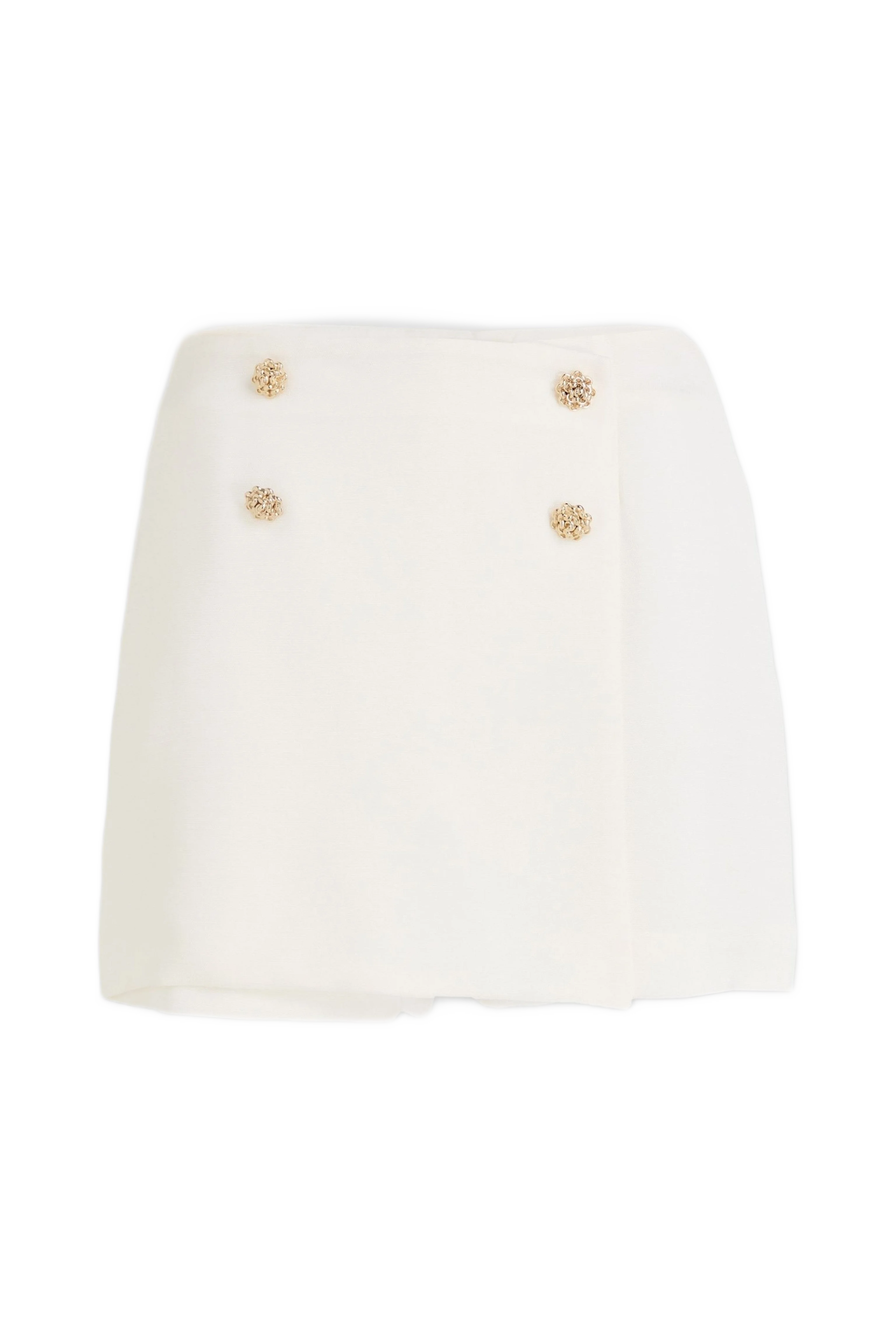 Claudie Pierlot  스커트 효과 리오셀 혼합 크레이프 쇼츠