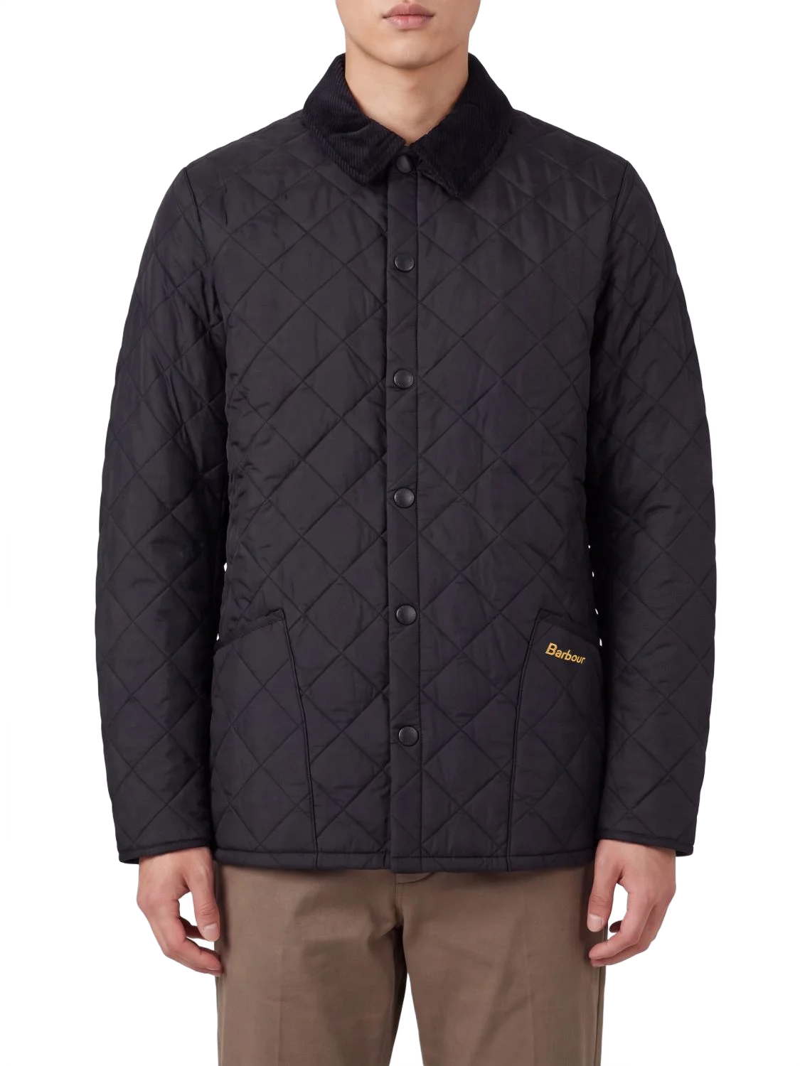 BARBOUR 바버 헤리티지 리디스데일 퀼티드 자켓 벨벳 칼라