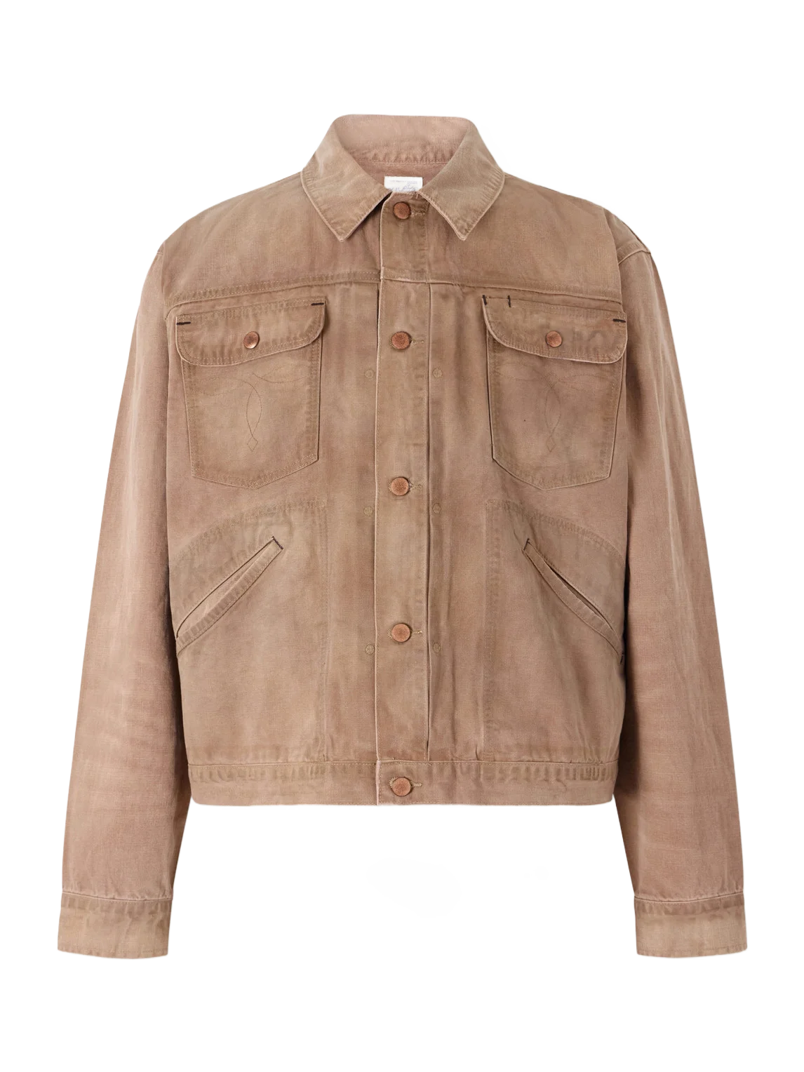 RRL 코튼 캔버스 트러커 자켓