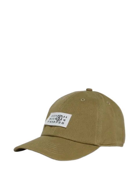 MM6 Maison Margiela Kids 로고 패치 야구 모자