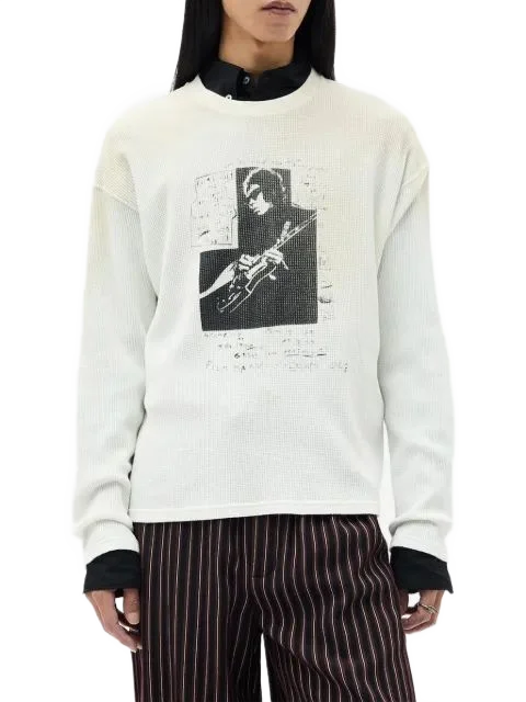 Ann Demeulemeester 에밀 긴소매 티셔츠