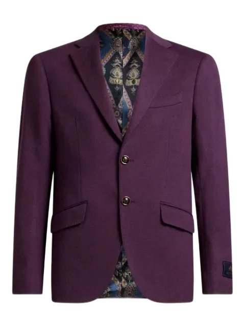 ETRO 싱글 브레스트 블레이저