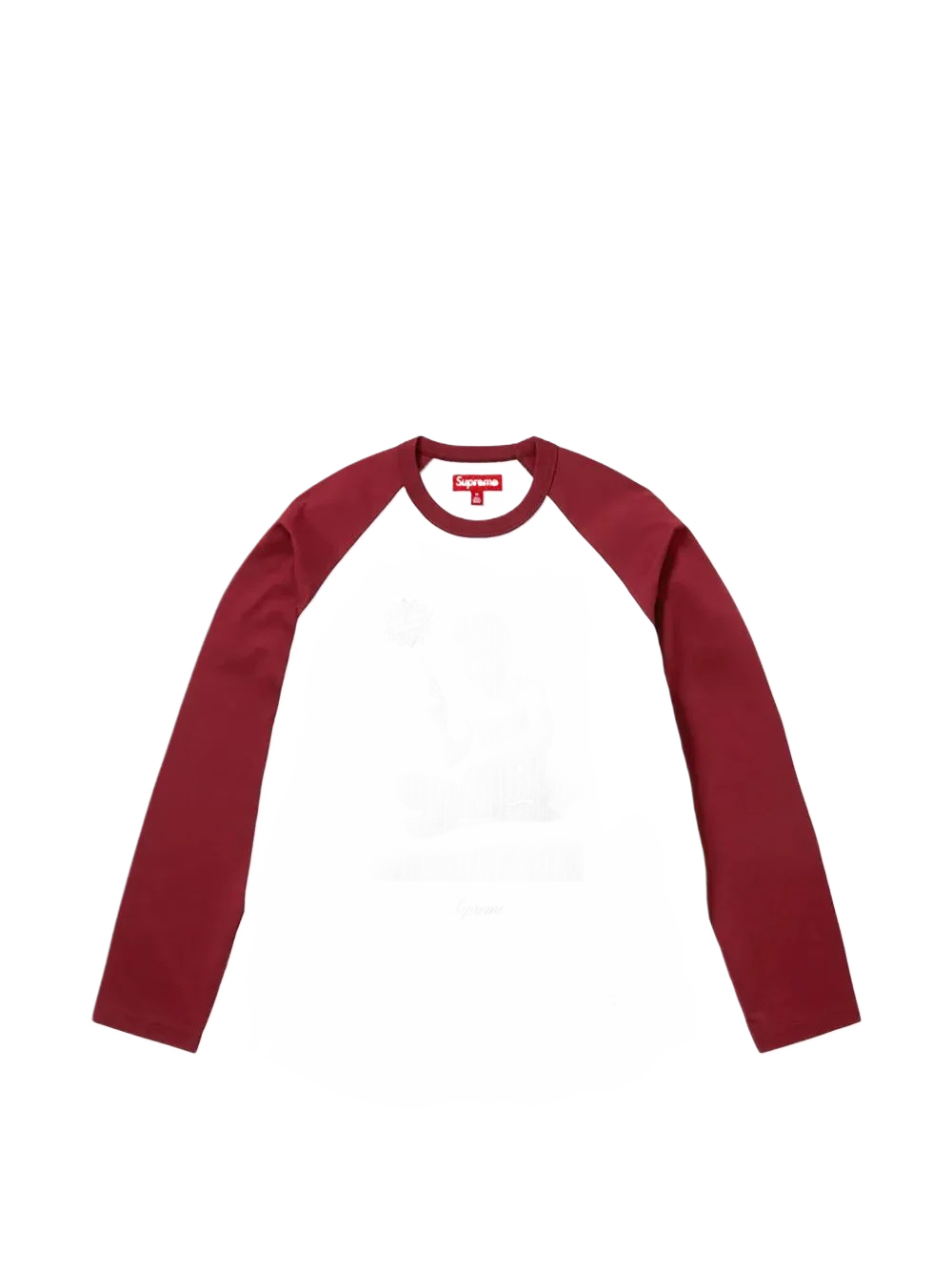 Supreme 래리 클락 시퀸 장식 래글런 티셔츠