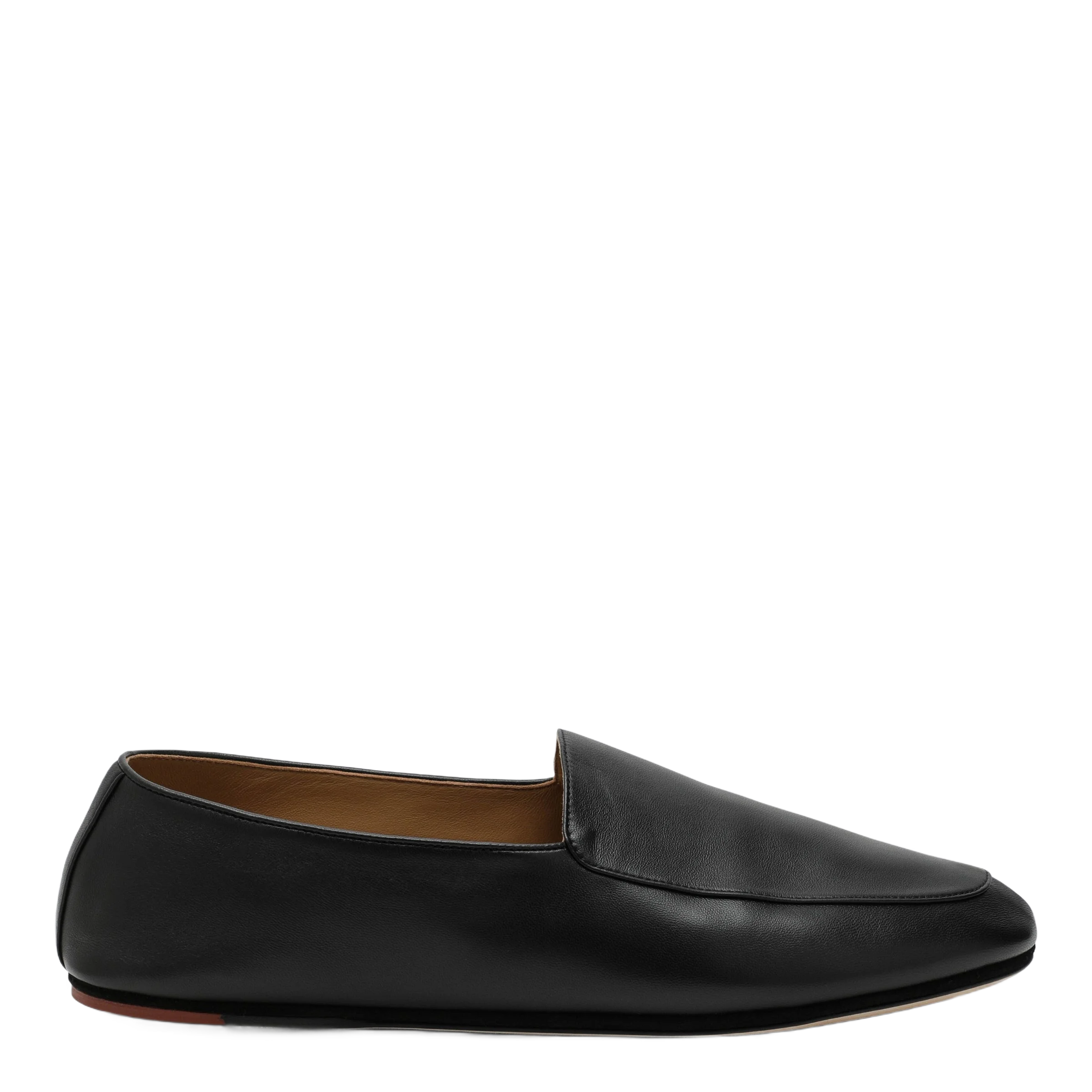LOROPIANA 안톤 워크 블랙 램스킨 로퍼