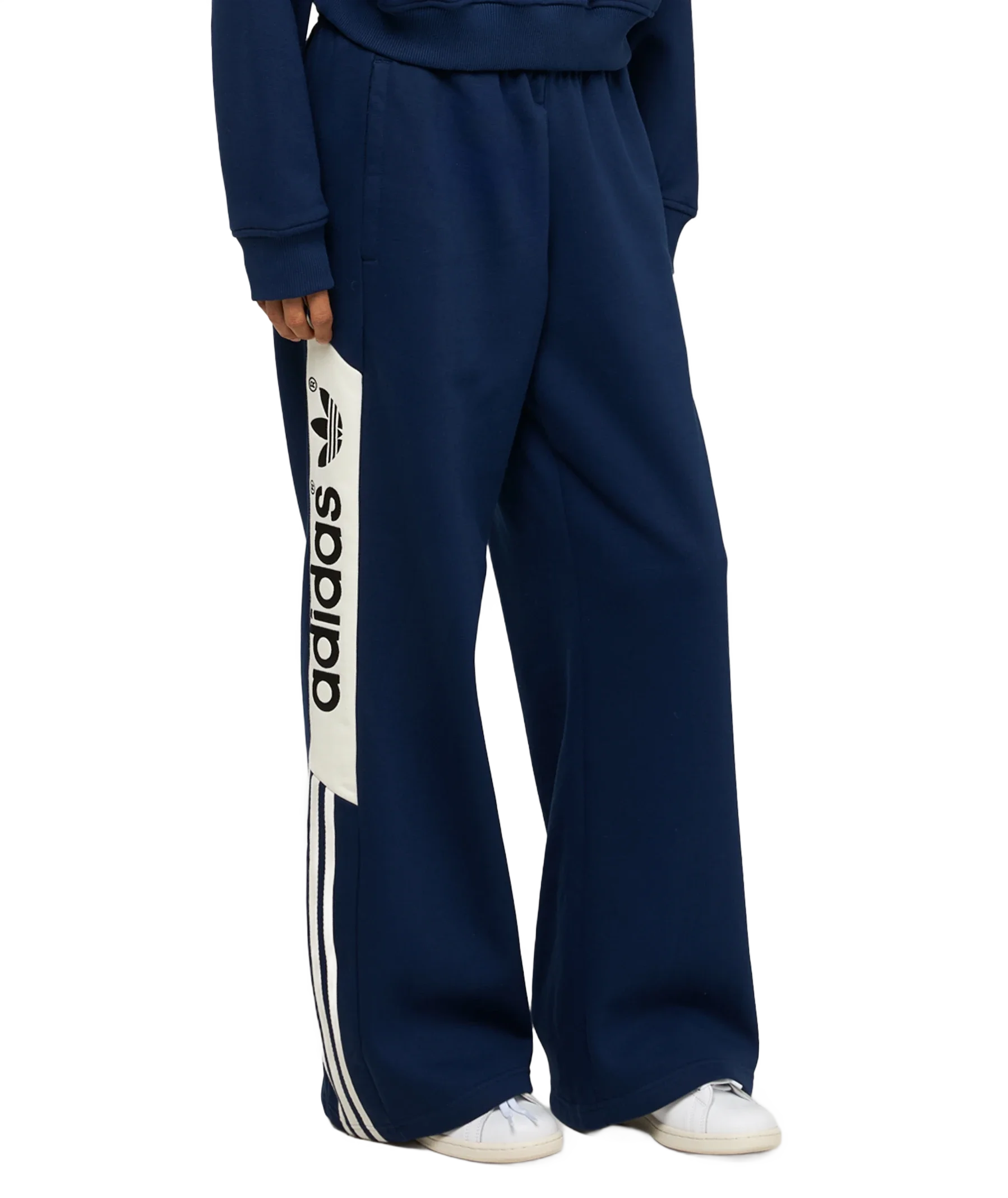 ADIDAS 여성 아디시그니처 블록 스웻팬츠