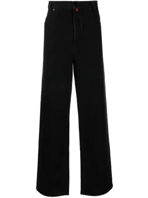 032C 로고 패치 스트레이트 레그 진