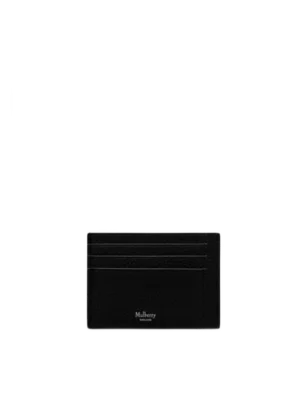 MULBERRY 헤리티지 로고 프린트 가죽 카드 홀더