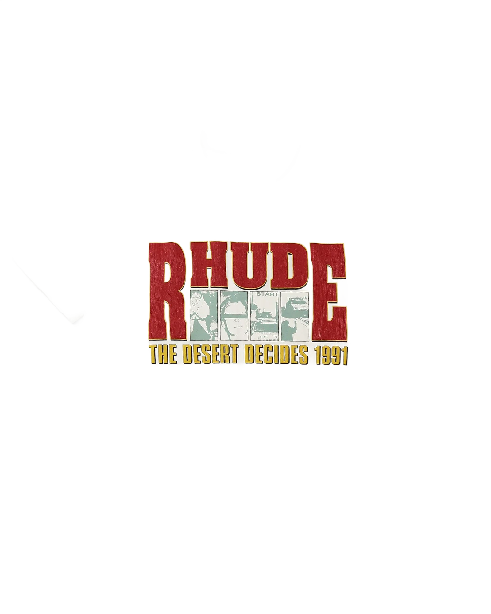 Rhude 더 데저트 디사이드 티