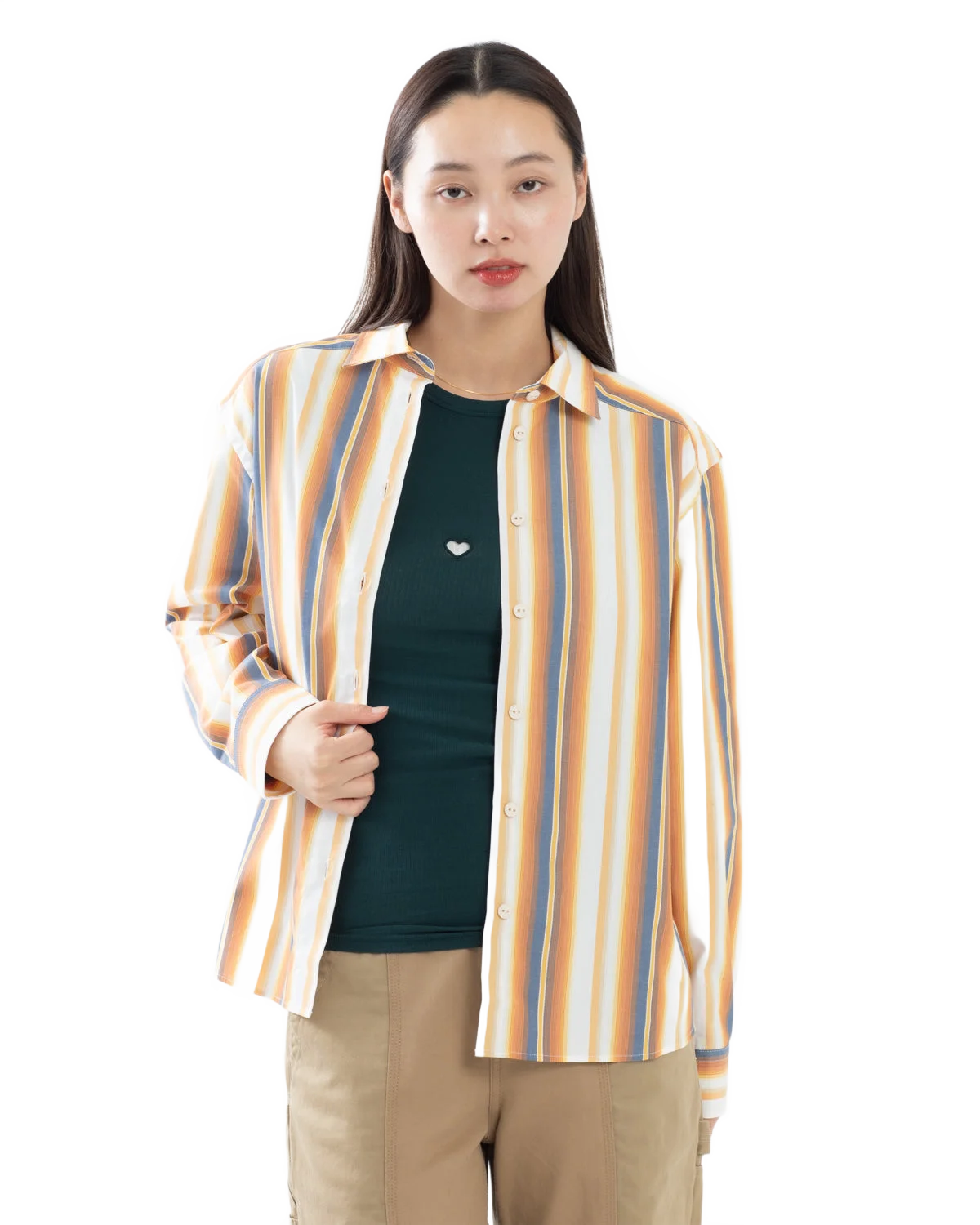 BASERANGE 벤트 셔츠